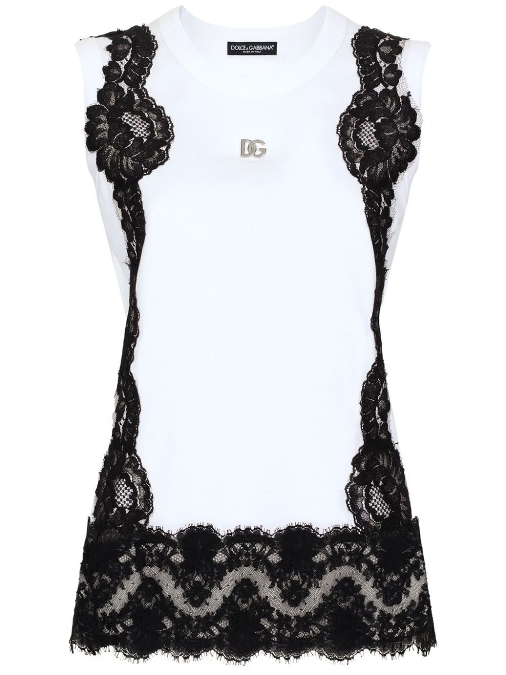 DOLCE & GABBANA Maroon Embroidered Women's Top for SS24