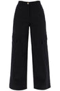 GANNI Tailored Herringbone Pants - Regular Fit, Size 38