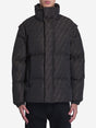 FENDI Men's FF Jacquard Nylon Puffer Jacket with Detachable Sleeves