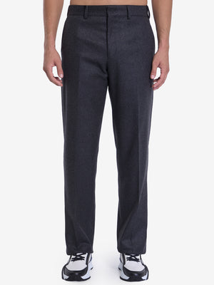 FENDI Luxury Cashmere Trousers for Men - Regular Fit