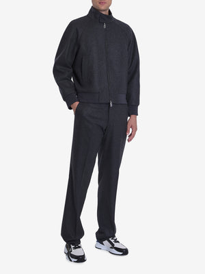 FENDI Luxury Cashmere Trousers for Men - Regular Fit