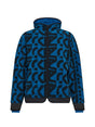 KENZO Allover Monogram Zip-Up Hoodie