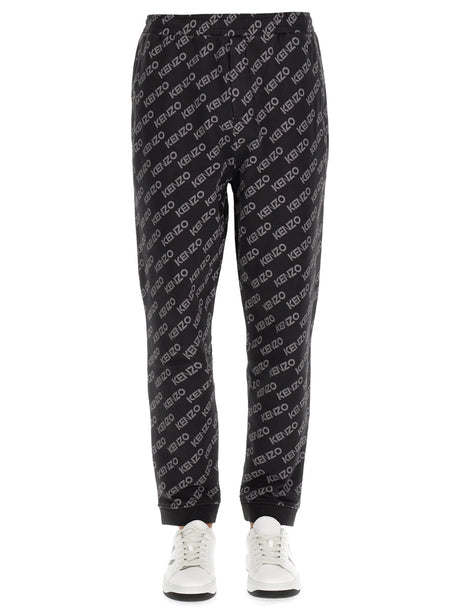 KENZO Monogram Logo Jogging Pants