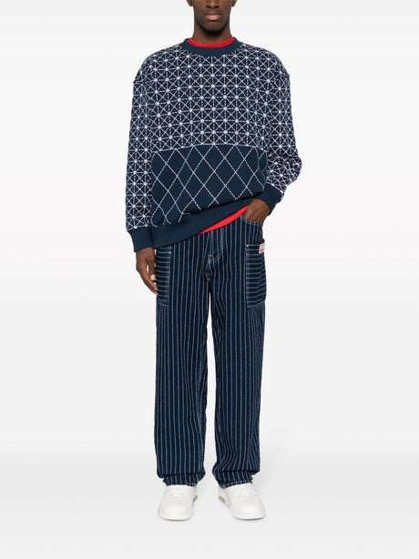 KENZO Navy Knitwear for Men in SS24