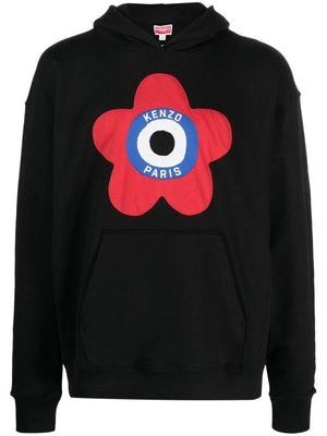 KENZO 23FW Men's Black Hoodie - Seasonal Must-Have for 2024