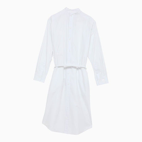 FENDI Cotton Shirtdress with Leather Belt and Pockets for Women - SS24 Collection