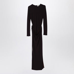 FENDI Draped Long Sleeve Dress