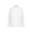 KENZO White Cotton Broderie Anglaise Shirt for Women - SS24 Collection