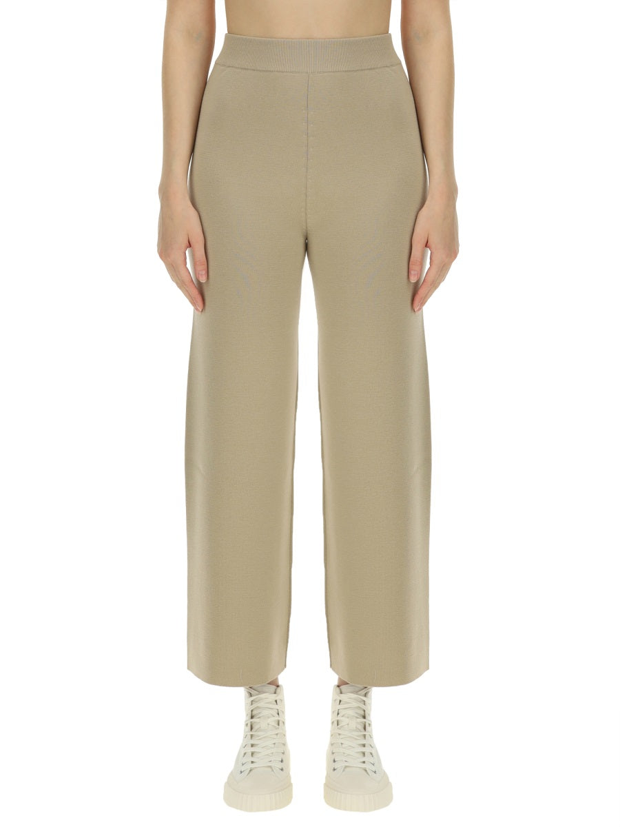 KENZO Chic Cropped Wool Pants for Women - Size S