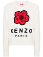 KENZO Wool Flower Knit Sweater - Regular Fit