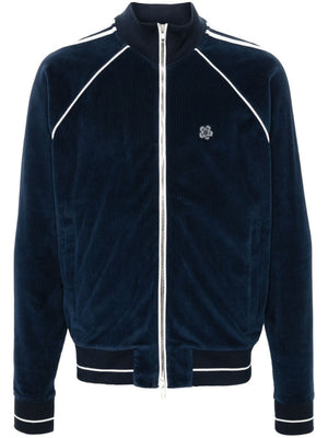 KENZO Midnight Blue Velvet Track Jacket