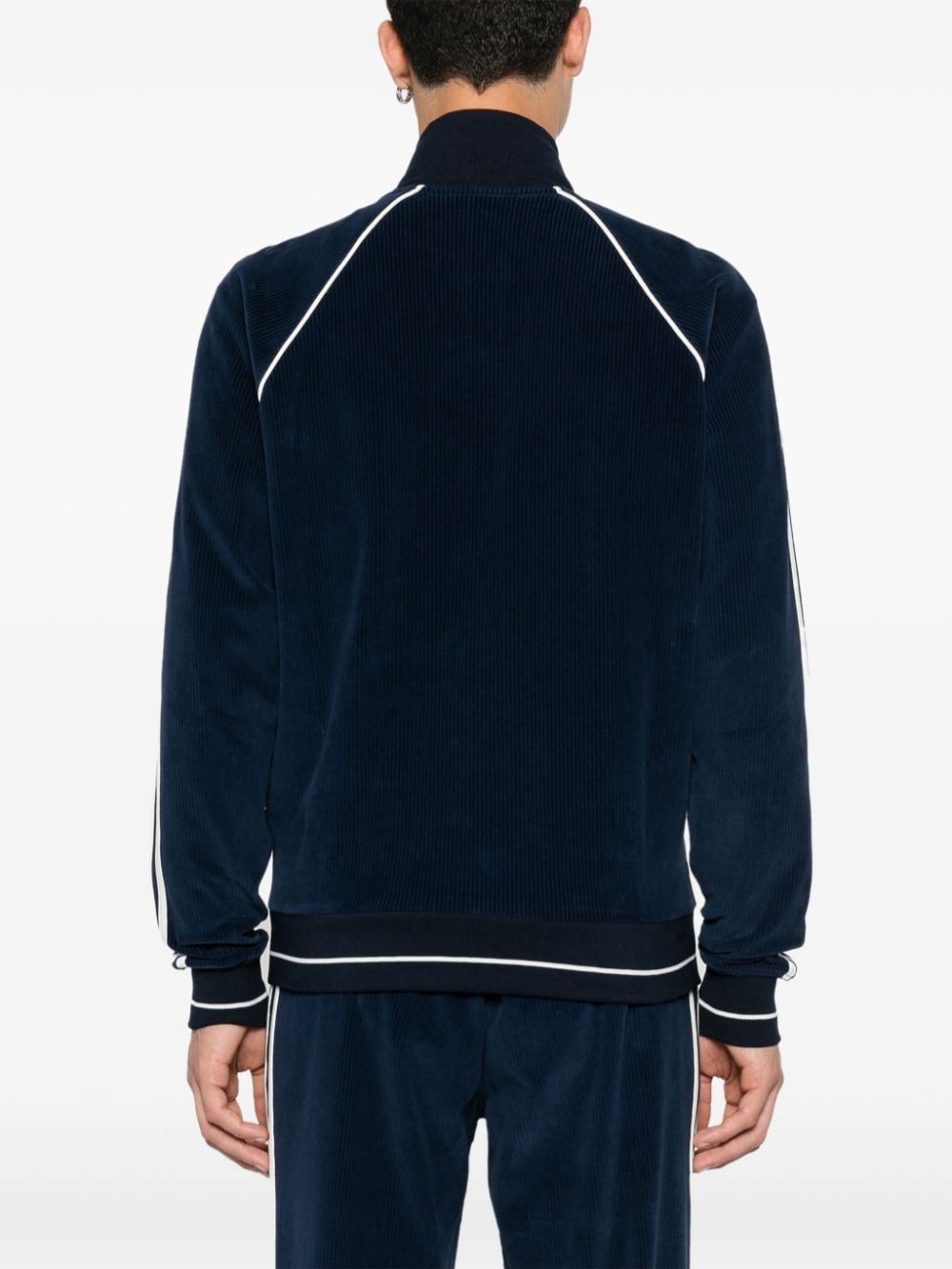 KENZO Midnight Blue Velvet Track Jacket