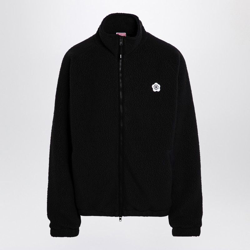 KENZO Urban Black Fleece Zip Sweatshirt