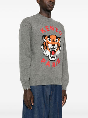 KENZO Lucky Tiger Wool-Blend Sweater