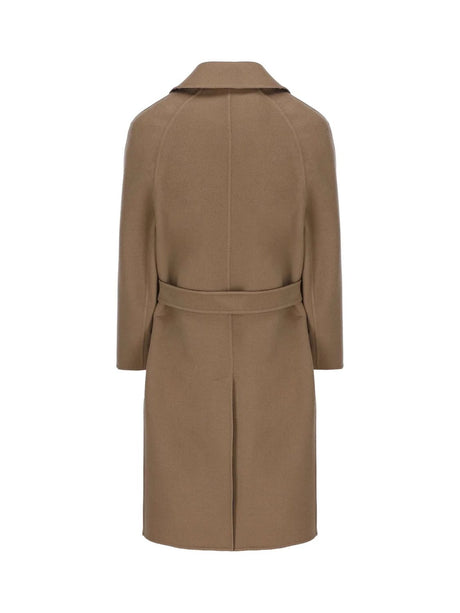 FENDI FW23 Double Wool Trench Coat for Men