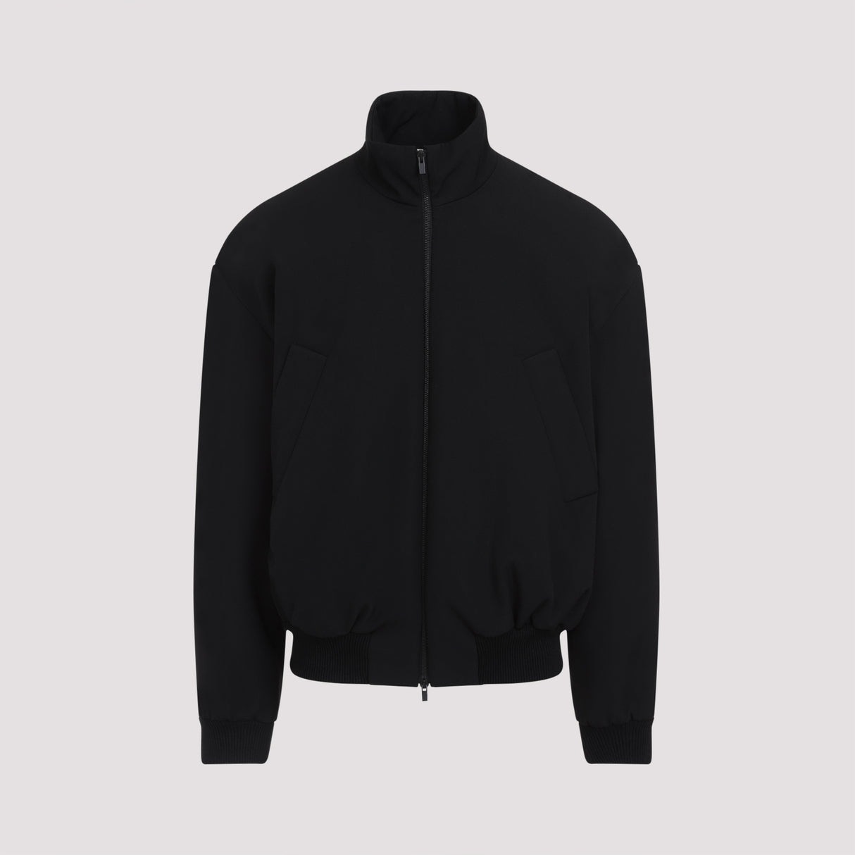 FEAR OF GOD High Neck Wool Blend Bomber Jacket