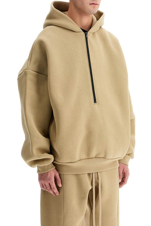 FEAR OF GOD Oversized Hooded Sweatshirt with Half Zip - Men’s