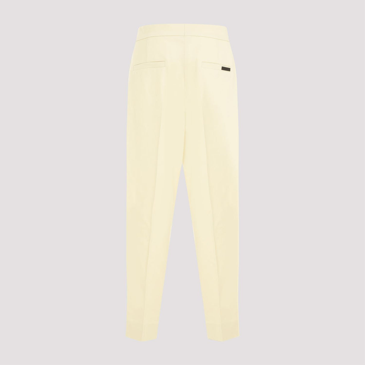 FEAR OF GOD Men's SS24 Yellow Wool Single Pleat Tapered Trousers