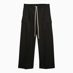 FEAR OF GOD Men's Olive Wide-Leg Trousers for SS24