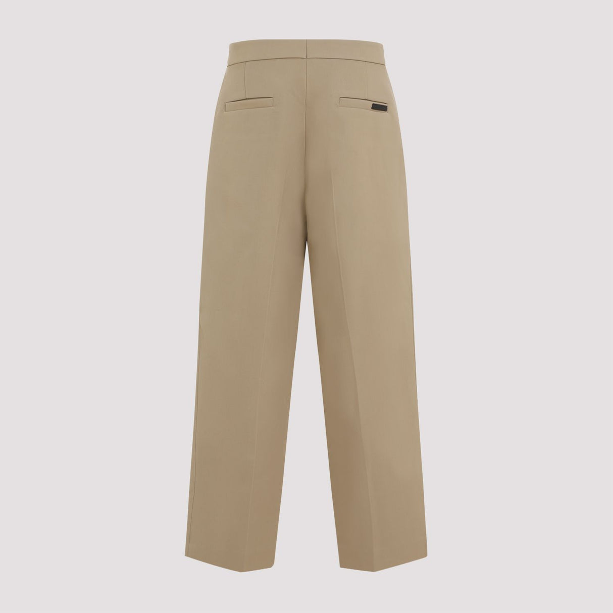 FEAR OF GOD Beige Single Pleat Relaxed Trousers for Men