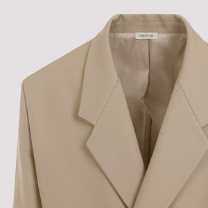 FEAR OF GOD Beige Wool Blazer for Men