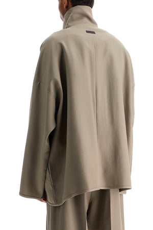 FEAR OF GOD High Collar Dusty Beige Wool Jacket