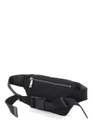 JIMMY CHOO Men's Black Belt Bag for FW23