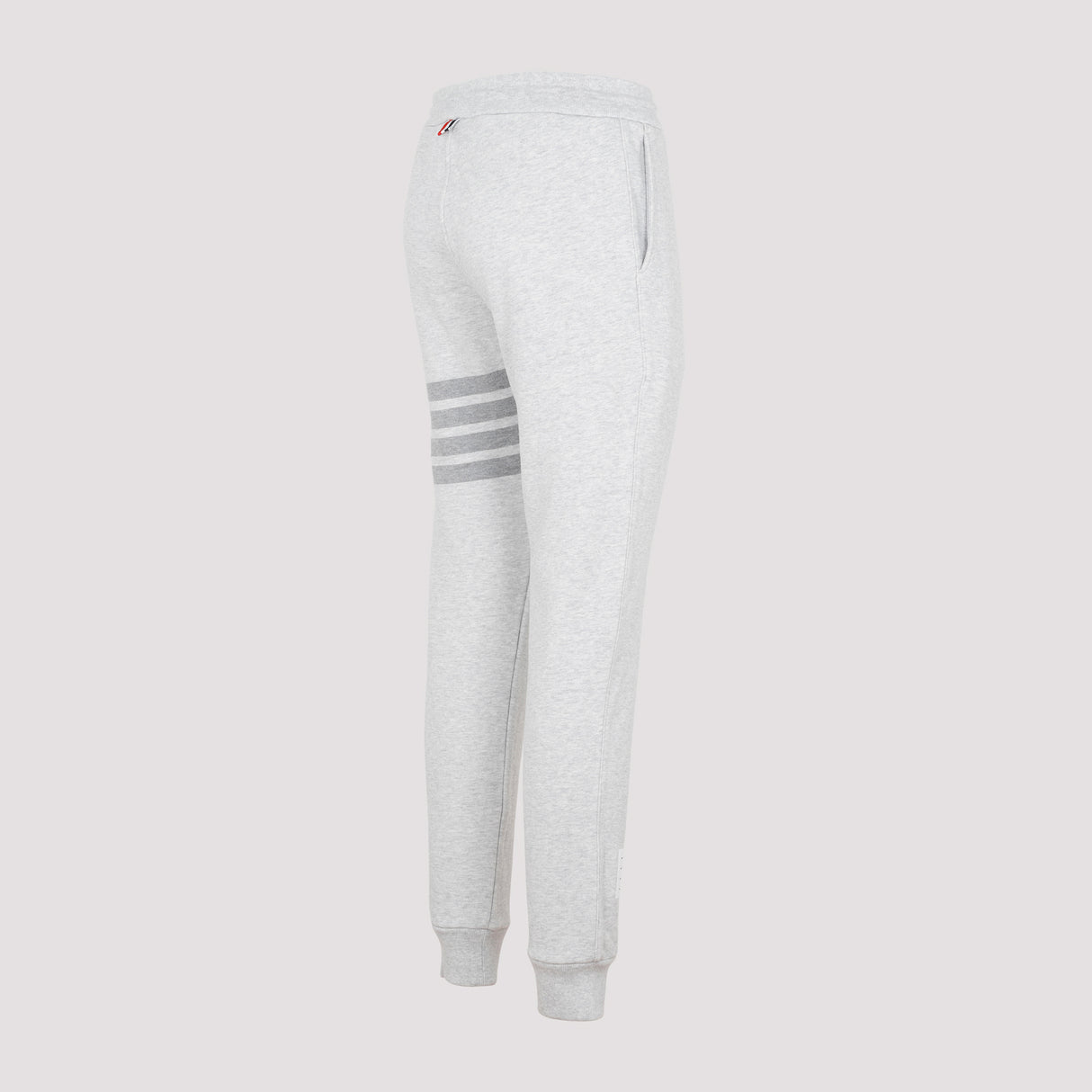 THOM BROWNE Women's Grey Tonal 4 Bar Sweatpants for FW23