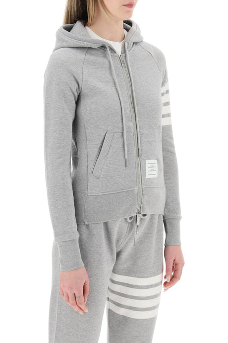 THOM BROWNE 4-Bar Slim Fit Hoodie (Size IT 38)