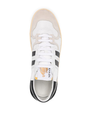 LANVIN Clay Low Top Sneakers in White