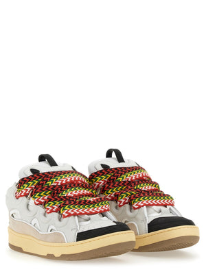 LANVIN Elevated Men's Curb Sneakers