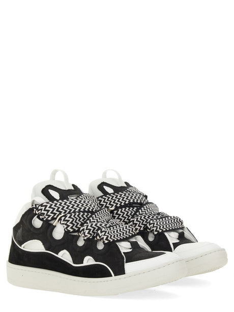 LANVIN Elevated Men's Curb Sneakers