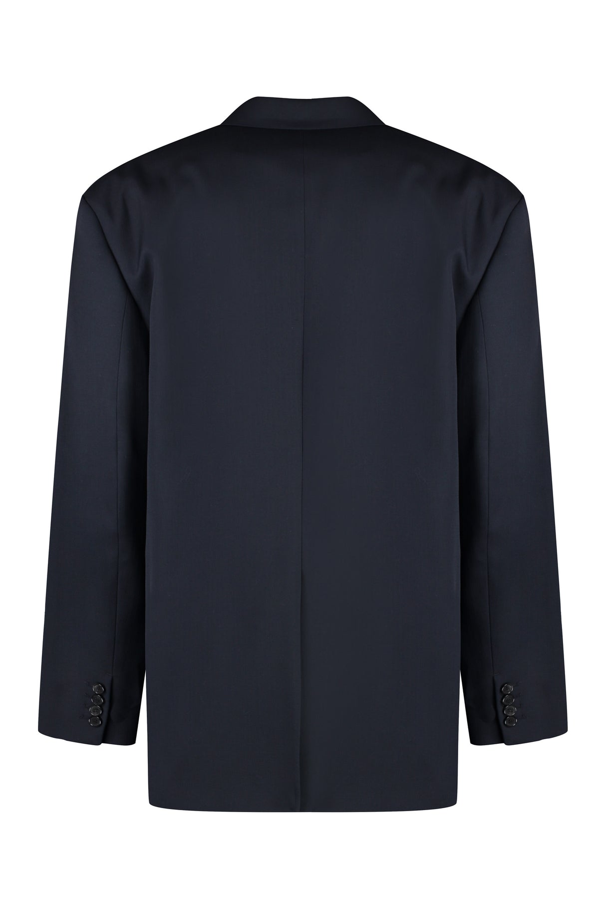 ACNE STUDIOS Men's Navy Wool Blend Blazer