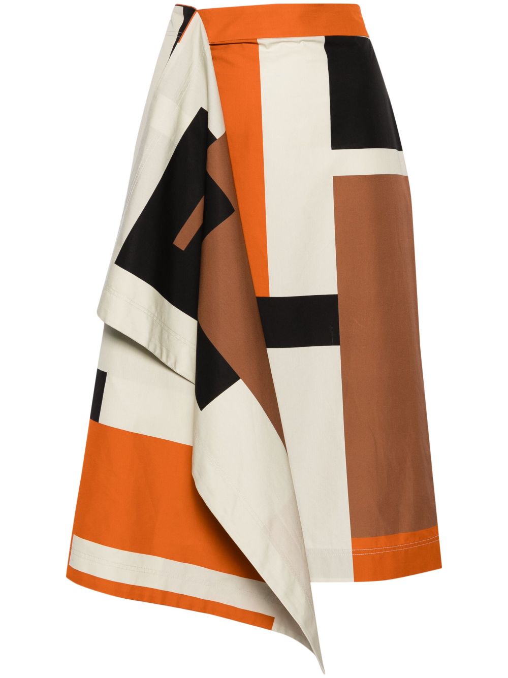 FENDI 24SS Women's Orange Mini Skirt for Every Occasion