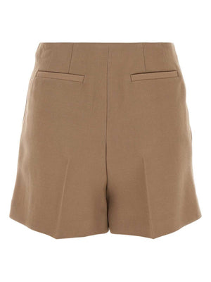 FENDI Chic Wool Mini Shorts for Women