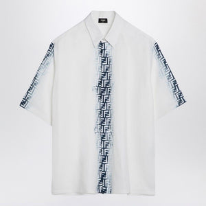 FENDI Luxury Linen Motif Shirt