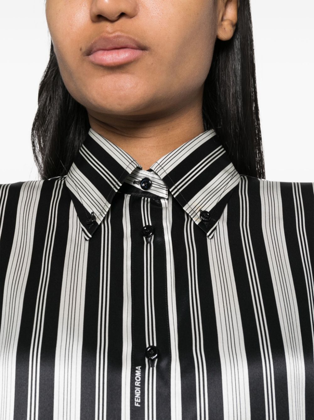 FENDI Classic Black Shirt for Women - 23FW Collection