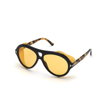 TOM FORD Neughman Shiny Black Sunglasses