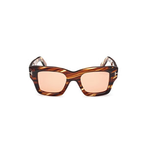 TOM FORD Chic Havana Mini Sunglasses