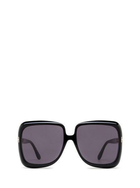 TOM FORD Sophisticated Shades for Men in Shiny Black and Smoke