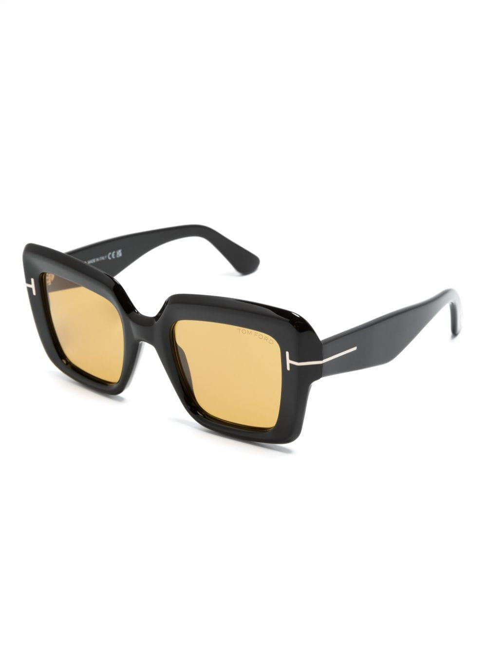 TOM FORD Stylish Dark Havana Sunglasses