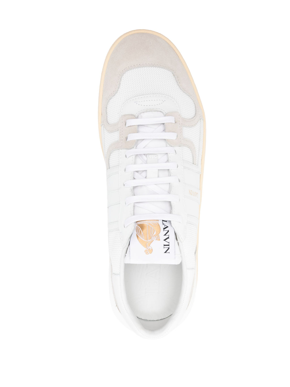 LANVIN Men's Luxury Leather Sneakers