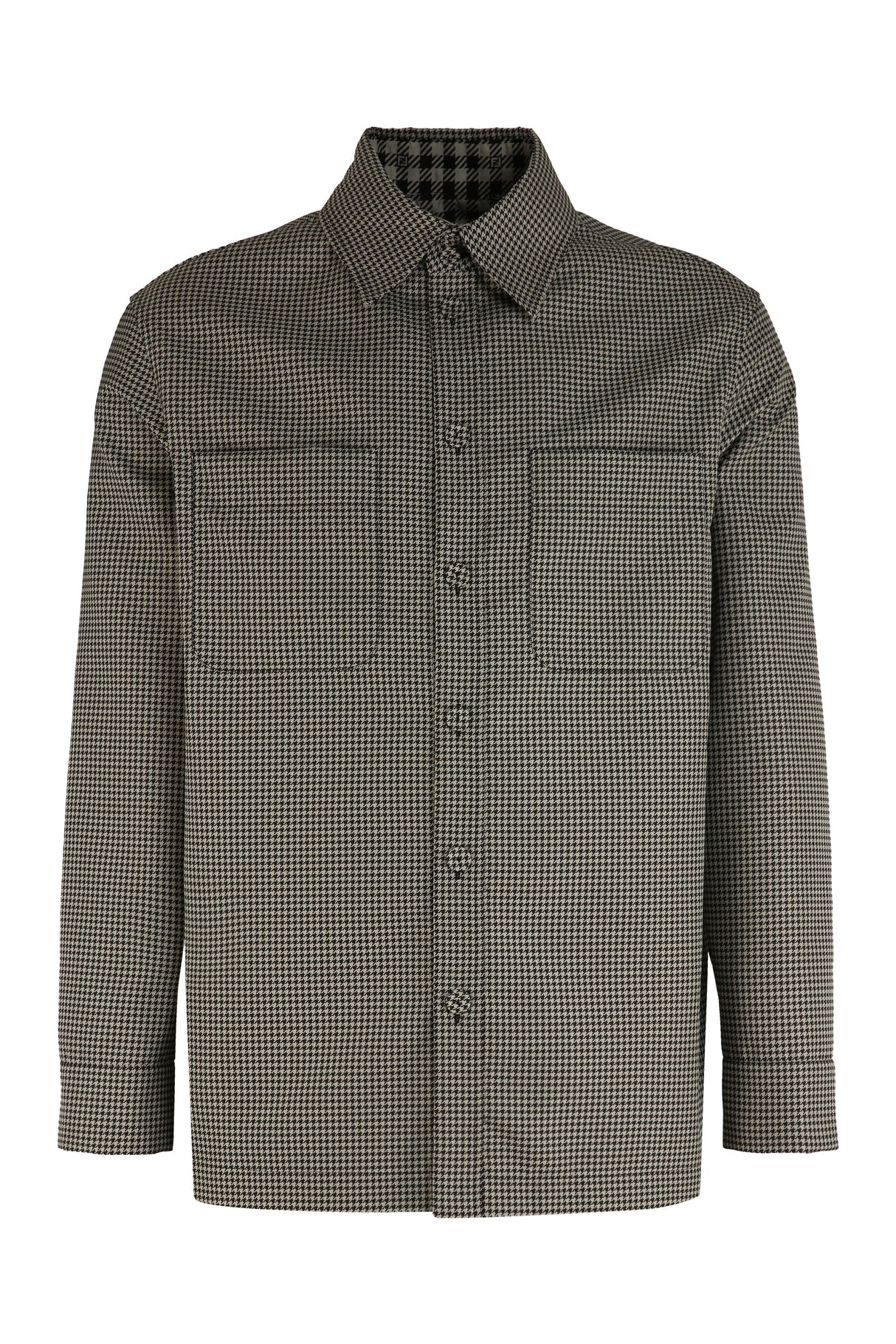 Plaid Check Jacket for Men - Fendi Inspired Fall/Winter Wardrobe Essential