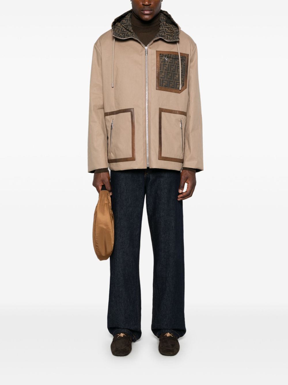 FENDI Men's Modern Blouson Jacket - FW24 Collection