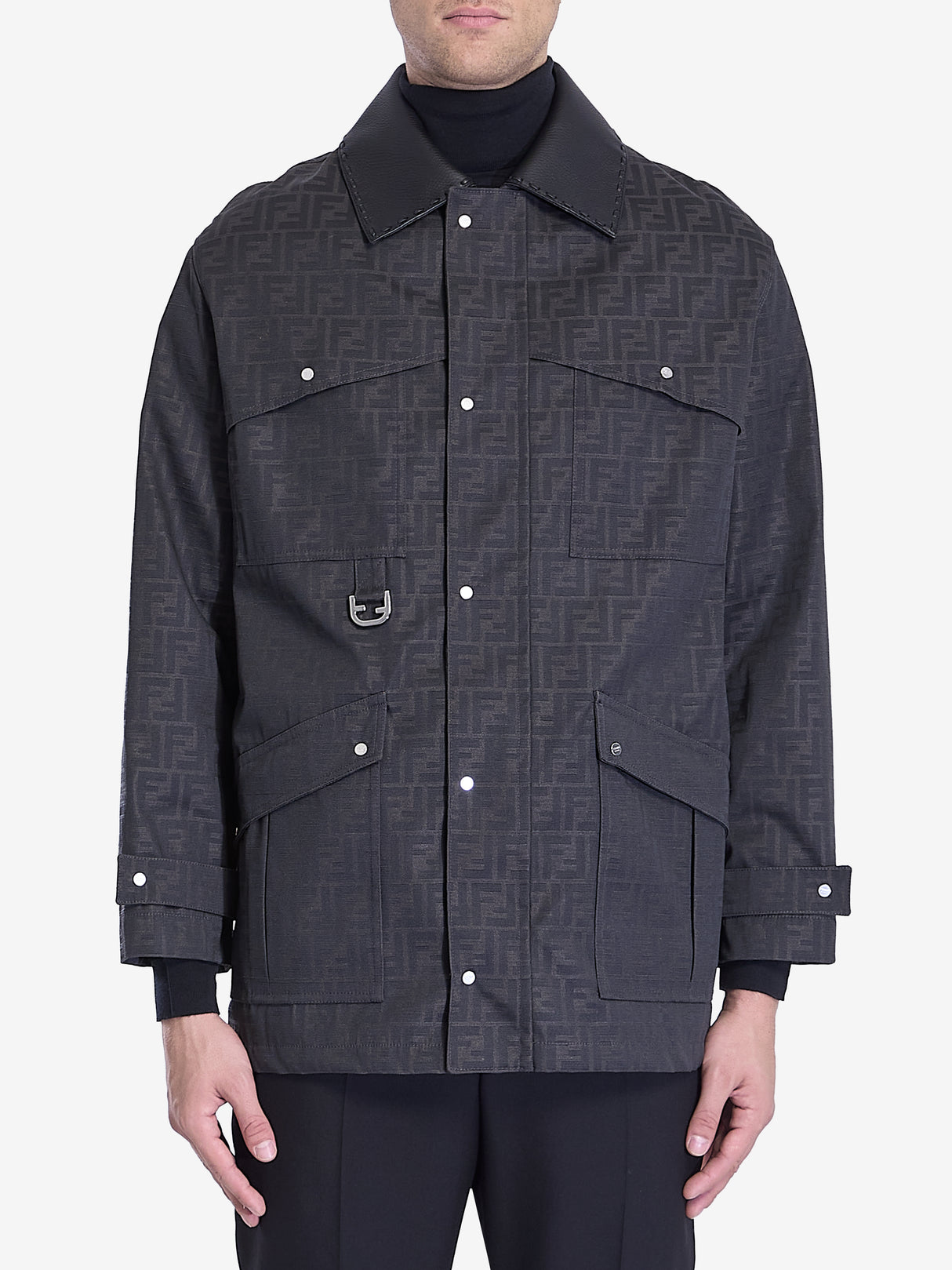 FENDI Luxury Outerwear Blouson for Men - FW24 Collection