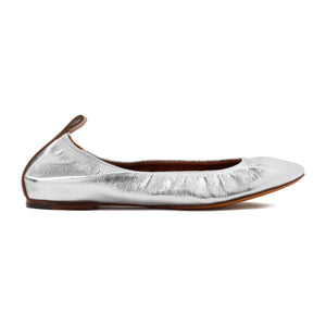 LANVIN Stylish Metallic Ballerina Flats for Women