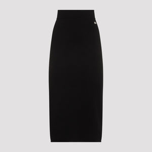 DOLCE & GABBANA Viscose Midi Skirt