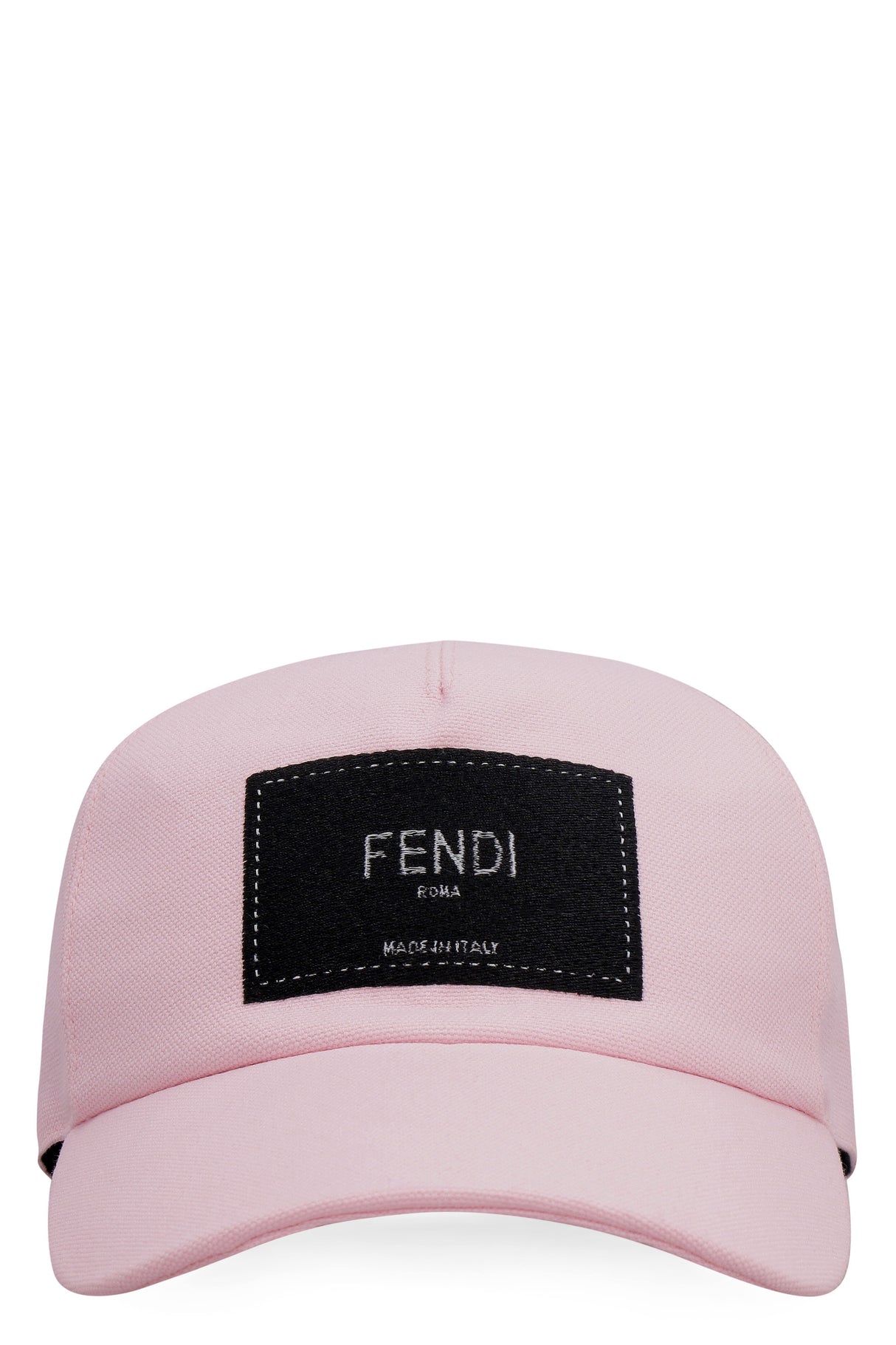 FENDI SS22 Baseball Canvas Cap in Rosa for Men