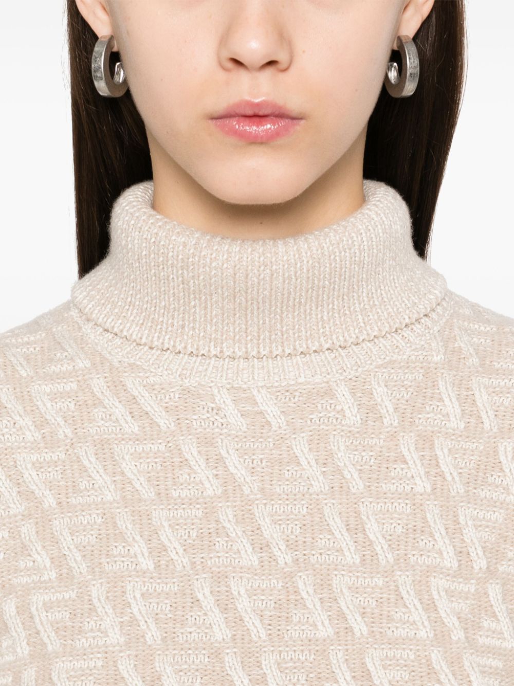 FENDI Essential Turtleneck Sweater for Women