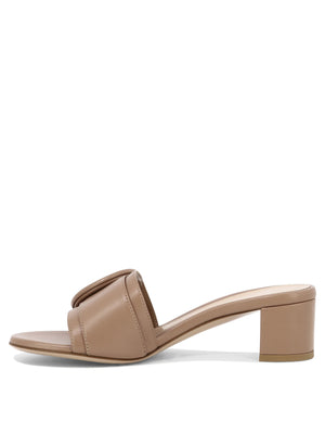 GIANVITO ROSSI Venezia Tan Sandals for Women - SS24 Collection